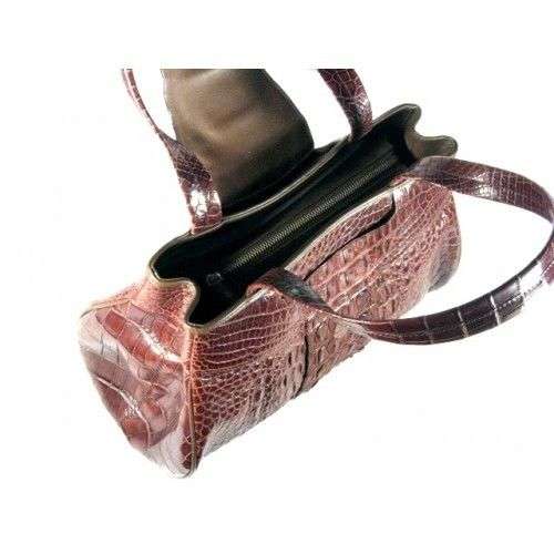 Luxury-Quality Crocodile Leather Elegant Lady's Handbag Best Deal in US.
